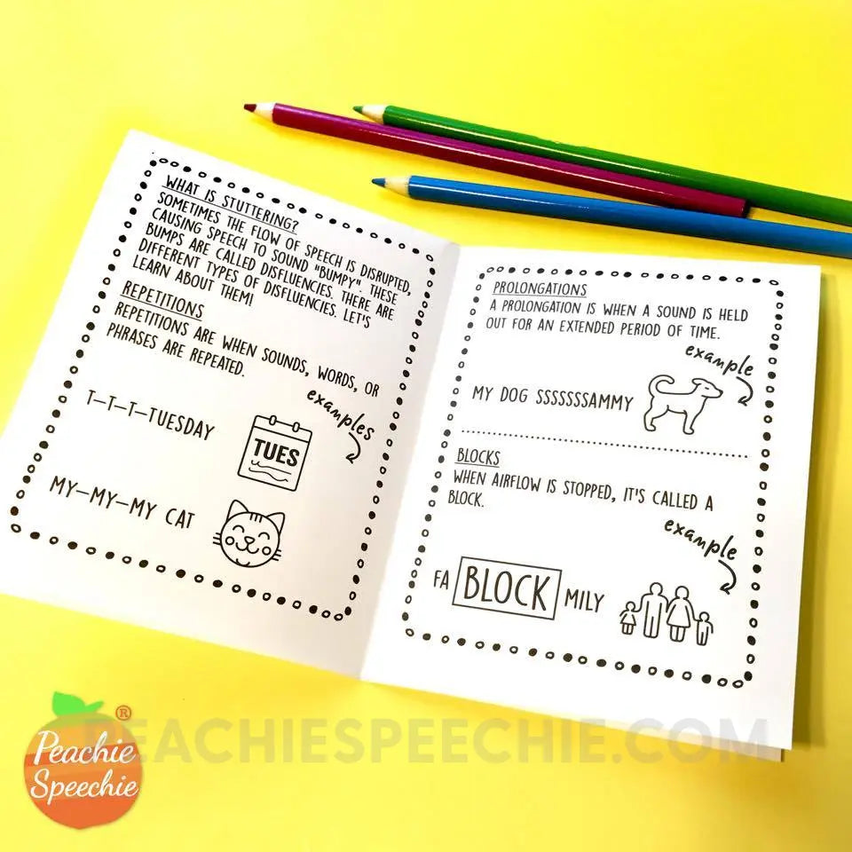 Speech and Language Fun Foldable Booklet BUNDLE - Materials peachiespeechie.com