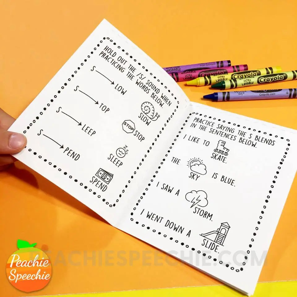 Speech and Language Fun Foldable Booklet BUNDLE - Materials peachiespeechie.com