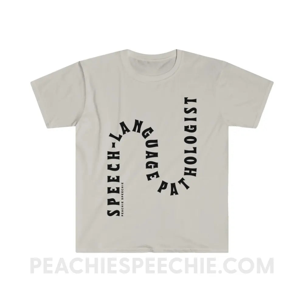 Speech-Language Pathologist Rollercoaster Classic Tee - Ice Grey / S - T-Shirt peachiespeechie.com
