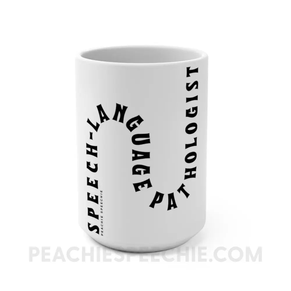 Speech-Language Pathologist Rollercoaster Coffee Mug - peachiespeechie.com