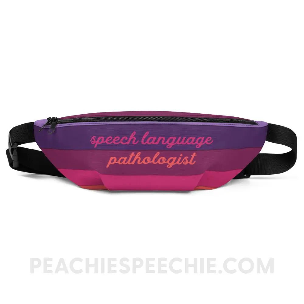 Speech-Language Pathologist Script Fanny Pack - S/M - Packs peachiespeechie.com
