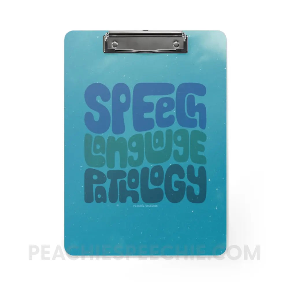Speech Language Pathology Smush Clipboard - Home Decor peachiespeechie.com