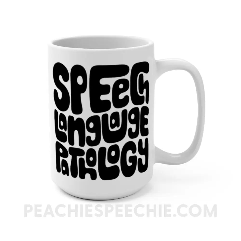 Speech Language Pathology Smush Coffee Mug - peachiespeechie.com