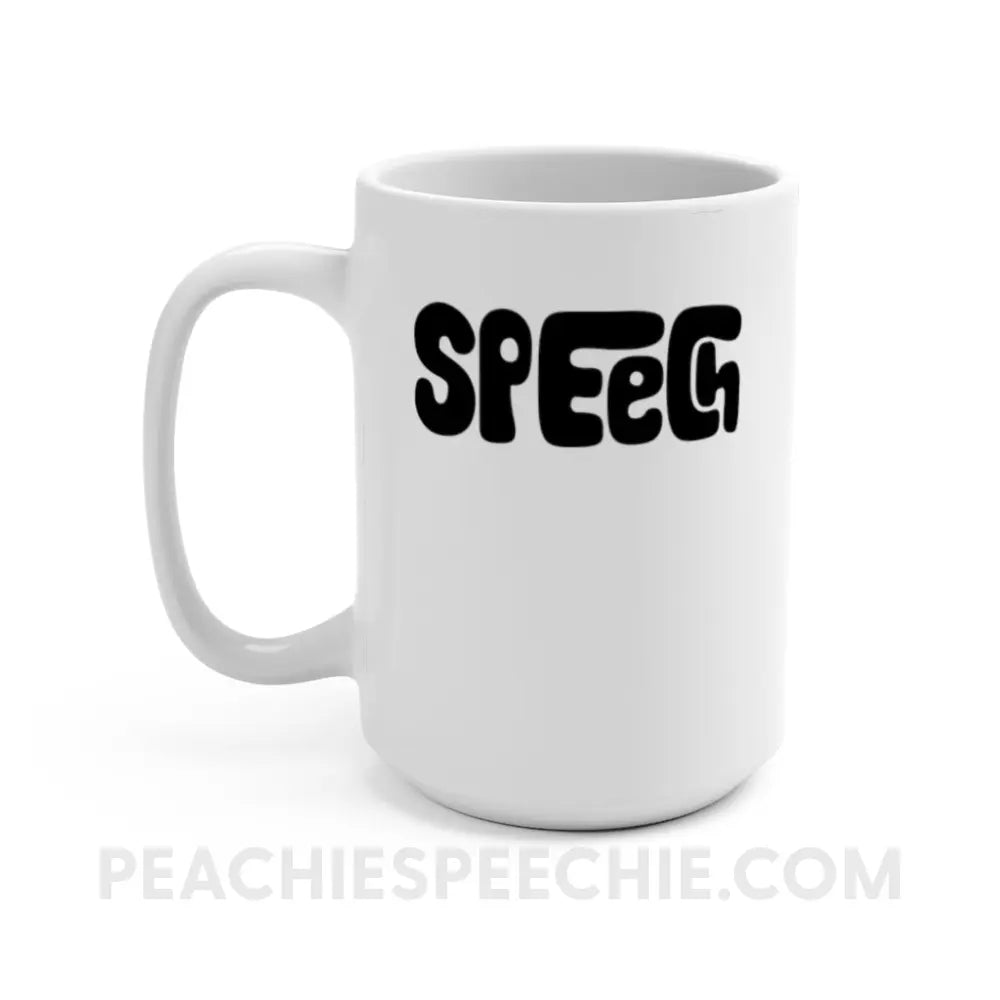 Speech Language Pathology Smush Coffee Mug - peachiespeechie.com