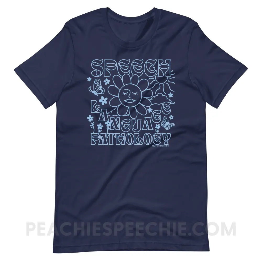 Speech Language Pathology Summer Premium Soft Tee - peachiespeechie.com