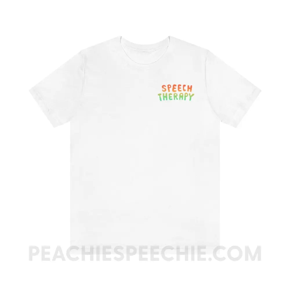Speech Life Stuff - Special Edition Premium Soft Tee - T-Shirt - peachiespeechie.com