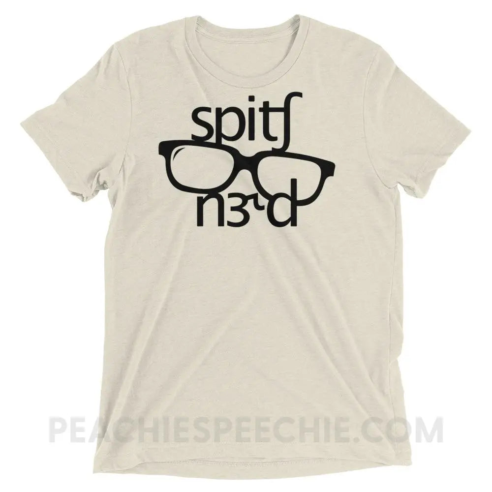 Speech Nerd in IPA Tri-Blend Tee - Oatmeal Triblend / XS - T-Shirts & Tops peachiespeechie.com