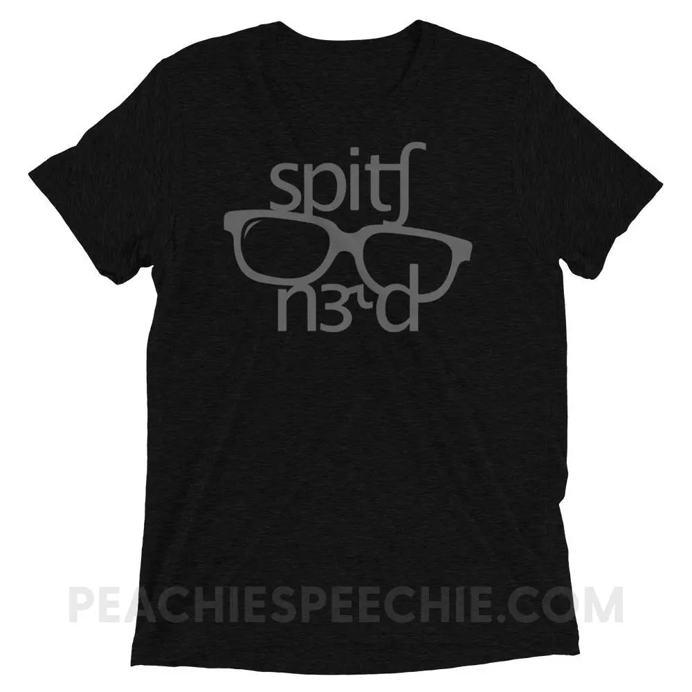 Speech Nerd in IPA Tri-Blend Tee - Solid Black Triblend / XS - T-Shirts & Tops peachiespeechie.com