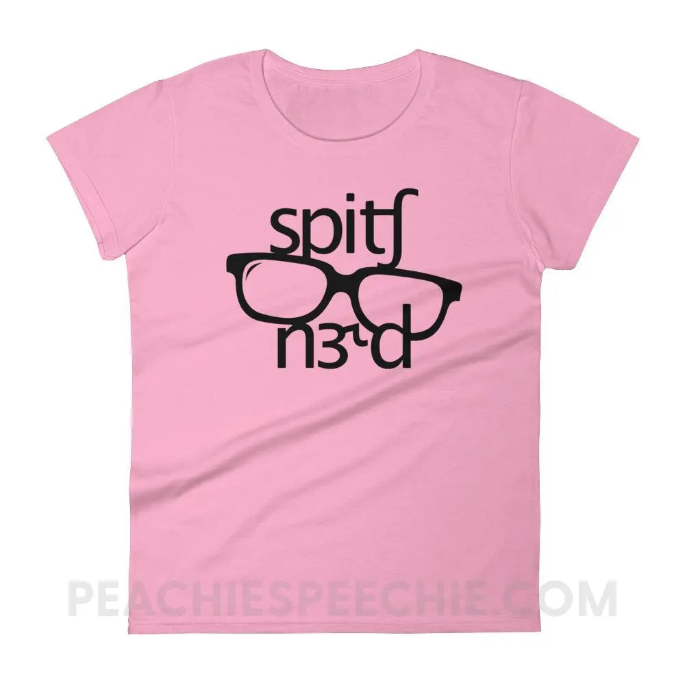 Speech Nerd in IPA Women’s Trendy Tee - CharityPink / S T-Shirts & Tops peachiespeechie.com