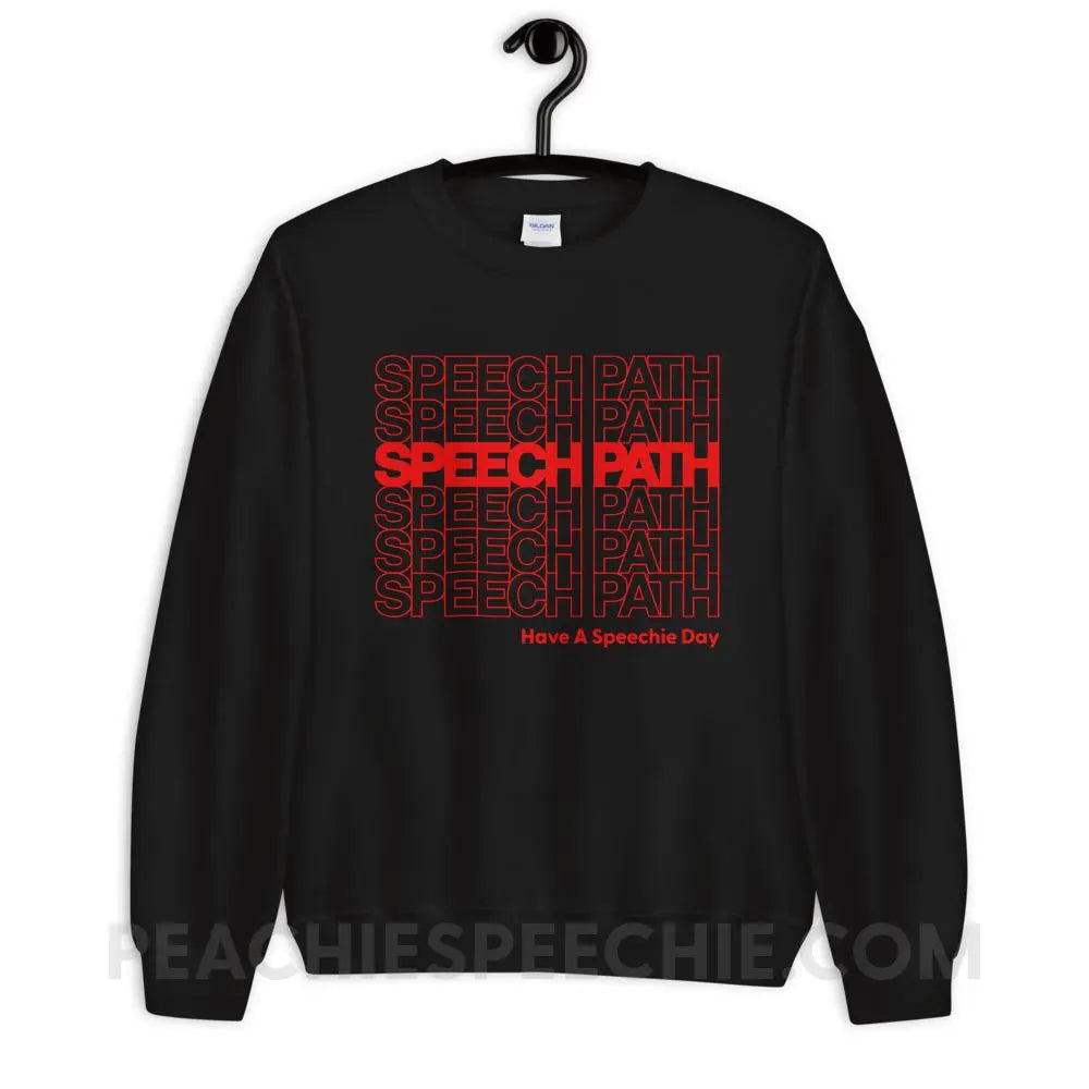 Speech Path Classic Sweatshirt - Black / S Hoodies & Sweatshirts peachiespeechie.com