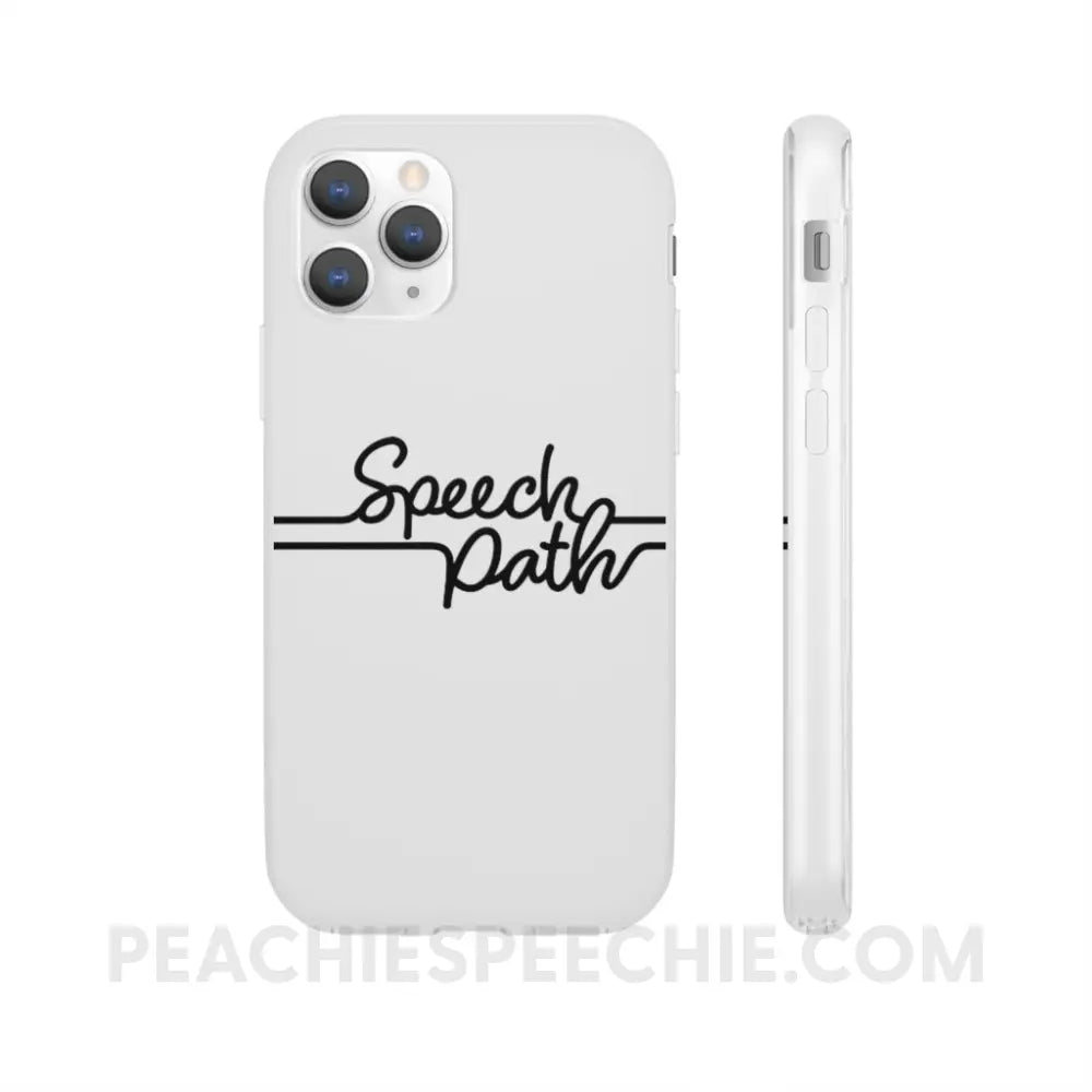 Speech Path Lines Phone Case (iPhone & Samsung) - iPhone 11 Pro - Cases peachiespeechie.com