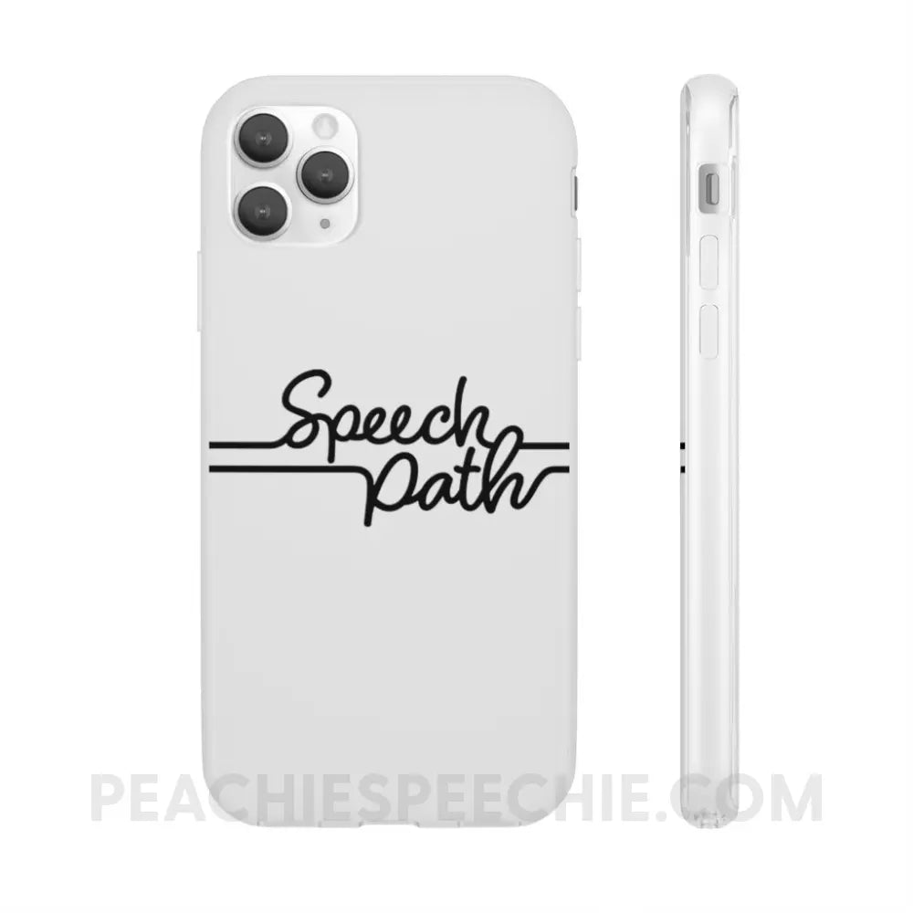Speech Path Lines Phone Case (iPhone & Samsung) - iPhone 11 Pro Max - Cases peachiespeechie.com