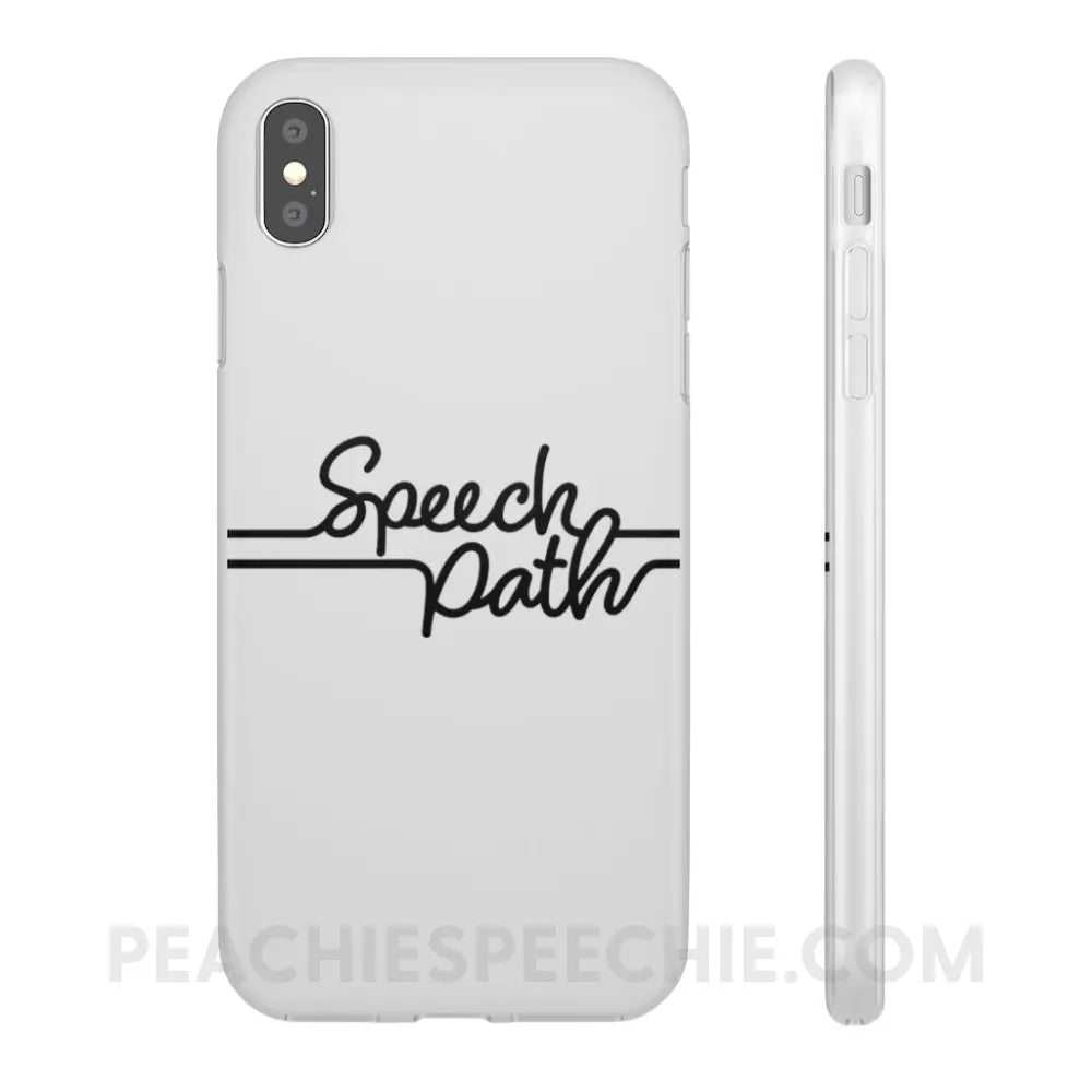Speech Path Lines Phone Case (iPhone & Samsung) - iPhone XS MAX - Cases peachiespeechie.com