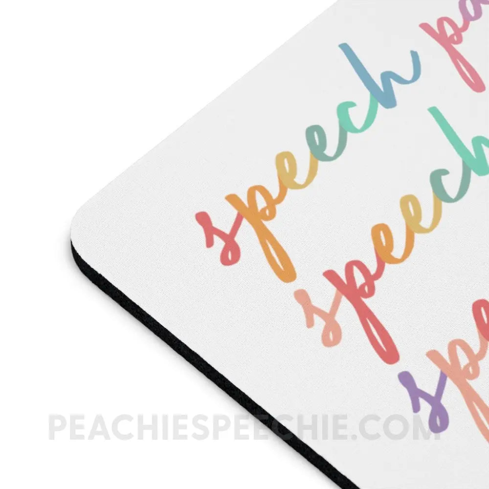 Speech Path Script Mouse Pad - Pads peachiespeechie.com