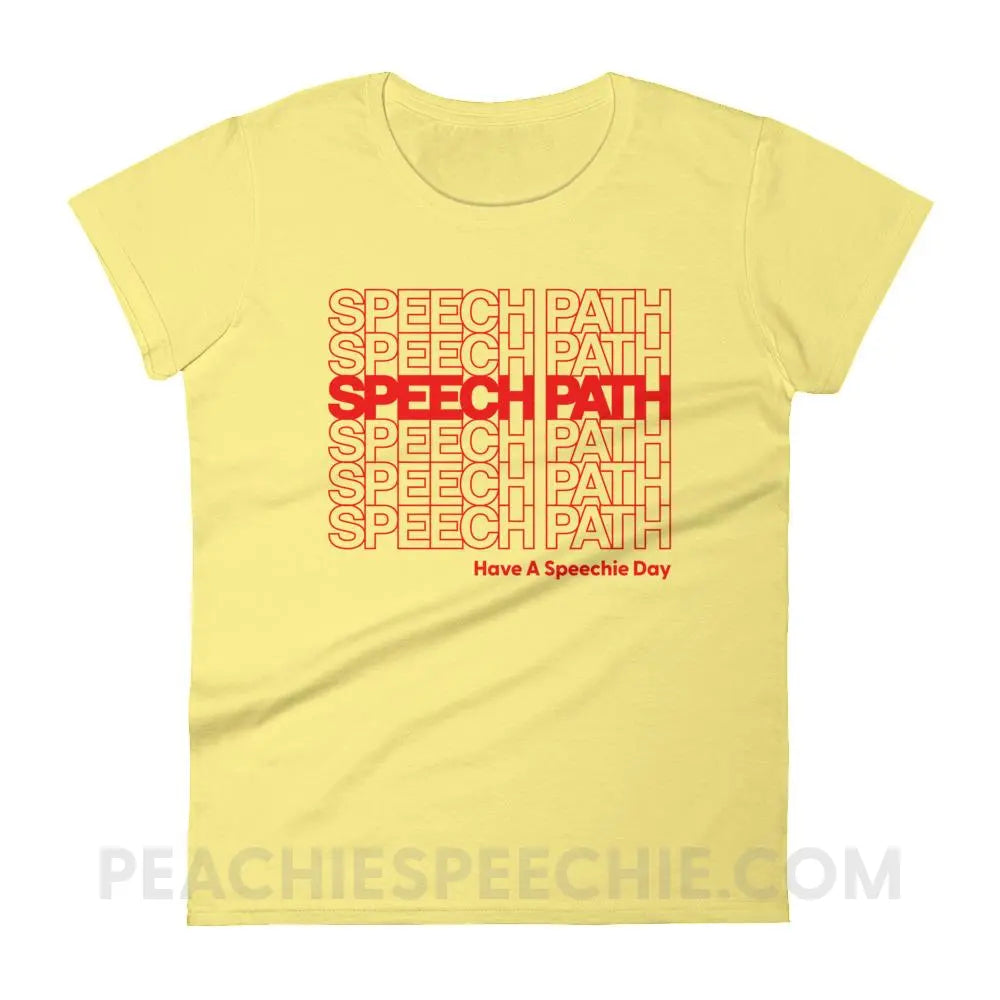 Speech Path Women’s Trendy Tee - T-Shirts & Tops peachiespeechie.com