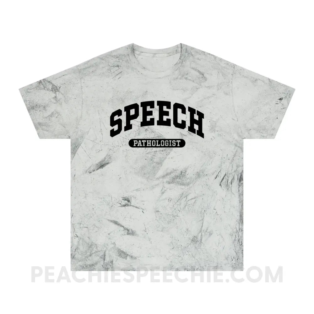 Speech Pathologist Arch Comfort Colors Tee - Smoke / S T - Shirt peachiespeechie.com