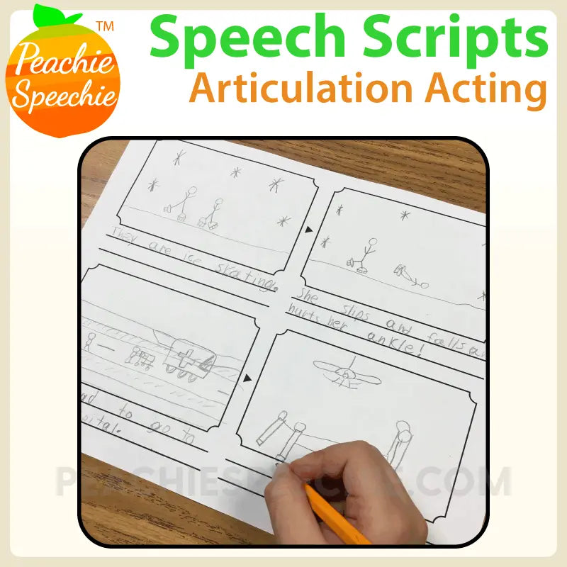 Speech Scripts: Articulation Acting - Materials peachiespeechie.com