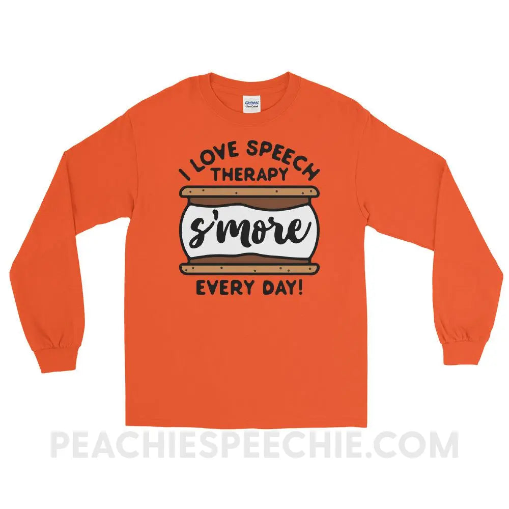 Speech S’more Long Sleeve Tee - T-Shirts & Tops peachiespeechie.com
