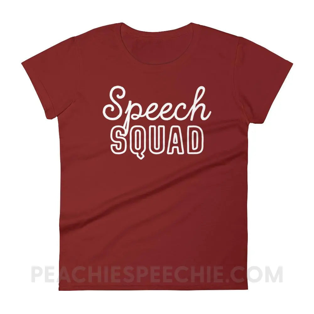 Speech Squad Women’s Trendy Tee - T-Shirts & Tops peachiespeechie.com
