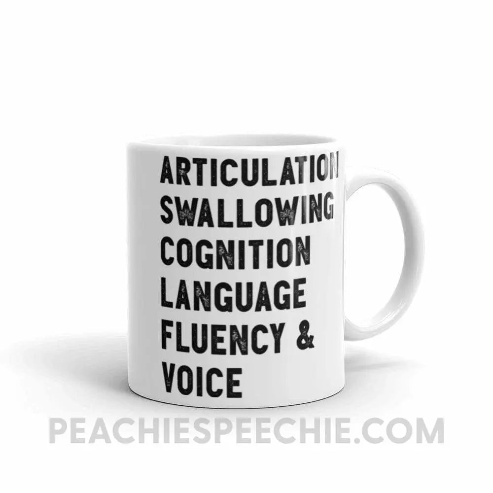 Speech Stuff Coffee Mug - 11oz - Mugs peachiespeechie.com