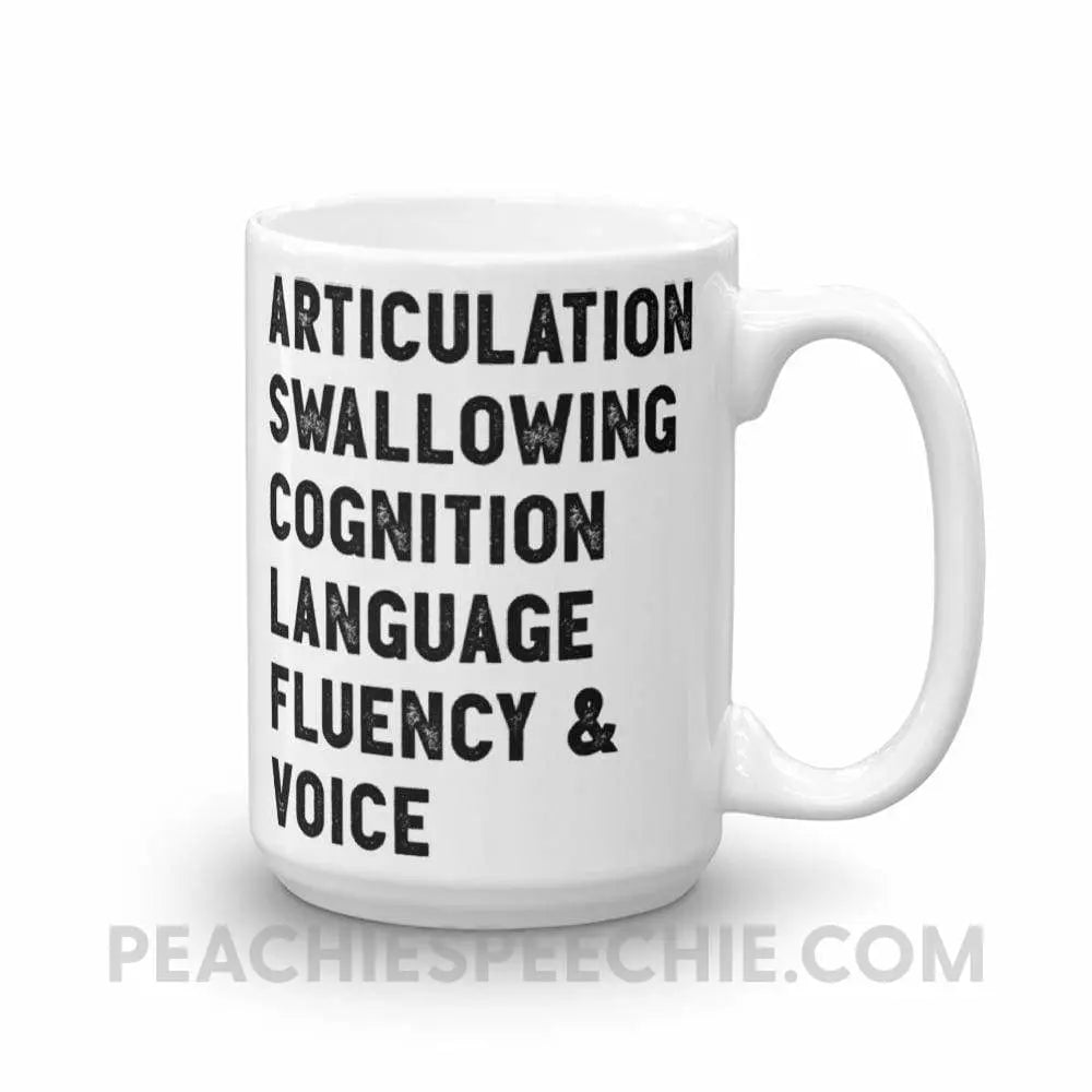 Speech Stuff Coffee Mug - 15oz - Mugs peachiespeechie.com