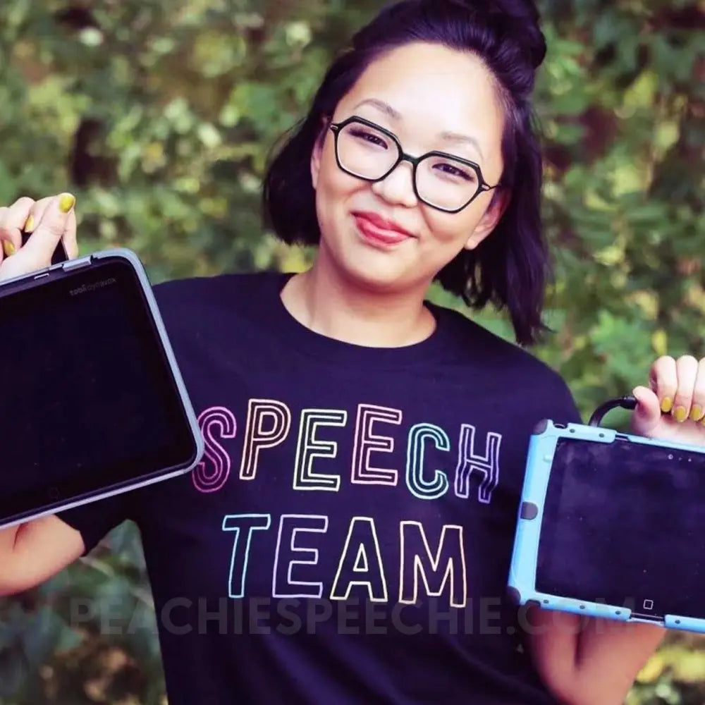 Speech Team Classic Tee - T-Shirts & Tops peachiespeechie.com