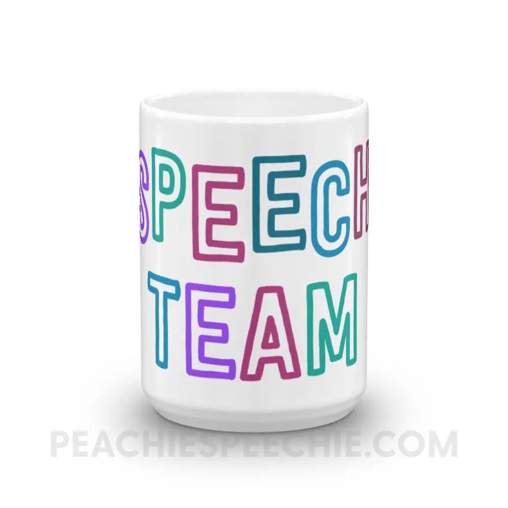 Speech Team Coffee Mug - Mugs peachiespeechie.com