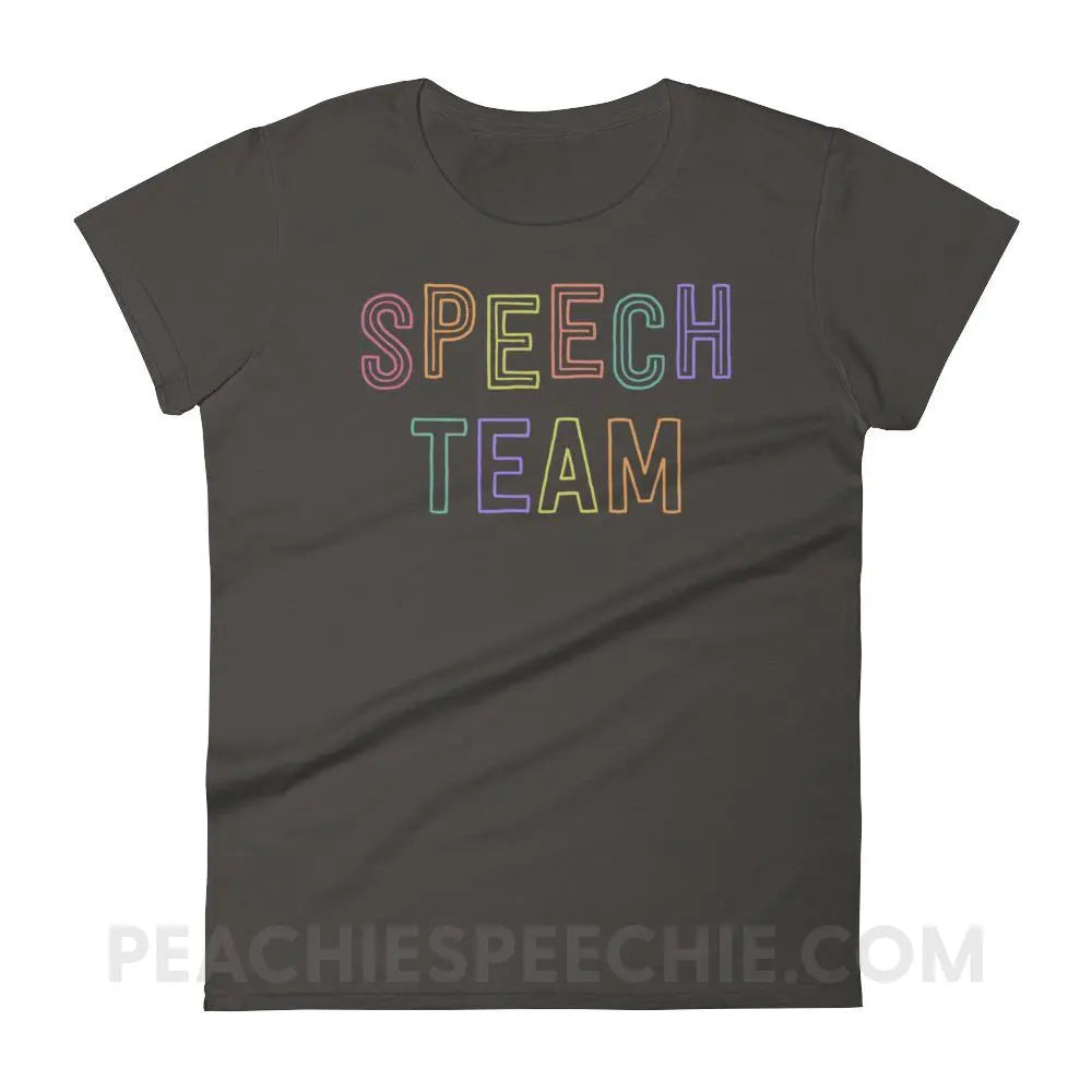 Speech Team Women’s Trendy Tee - T-Shirts & Tops peachiespeechie.com