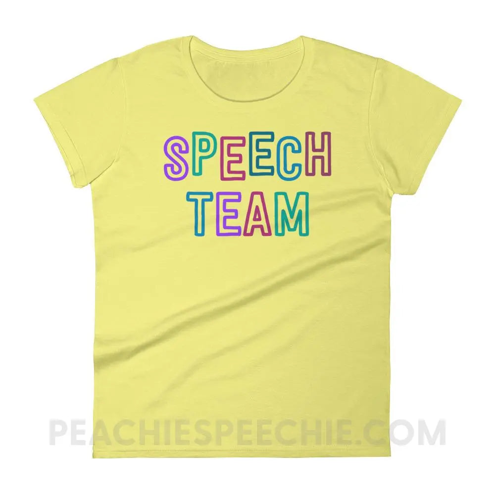Speech Team Women’s Trendy Tee - T-Shirts & Tops peachiespeechie.com