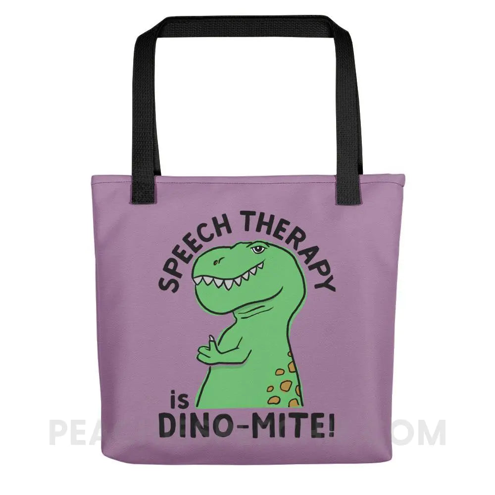 Speech Therapy is Dino-Mite Tote Bag - Bags peachiespeechie.com