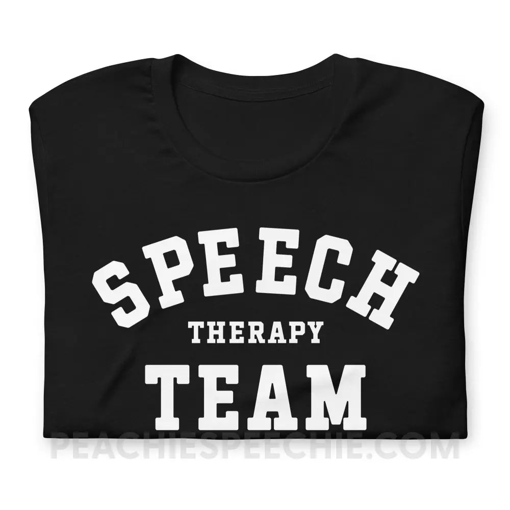 Speech Therapy Team Premium Soft Tee - peachiespeechie.com