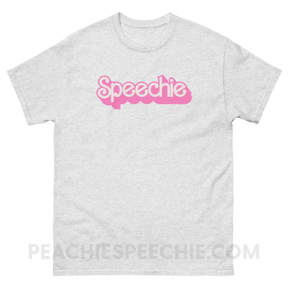 Speechie Doll Basic Tee - Ash / S - T-Shirt peachiespeechie.com