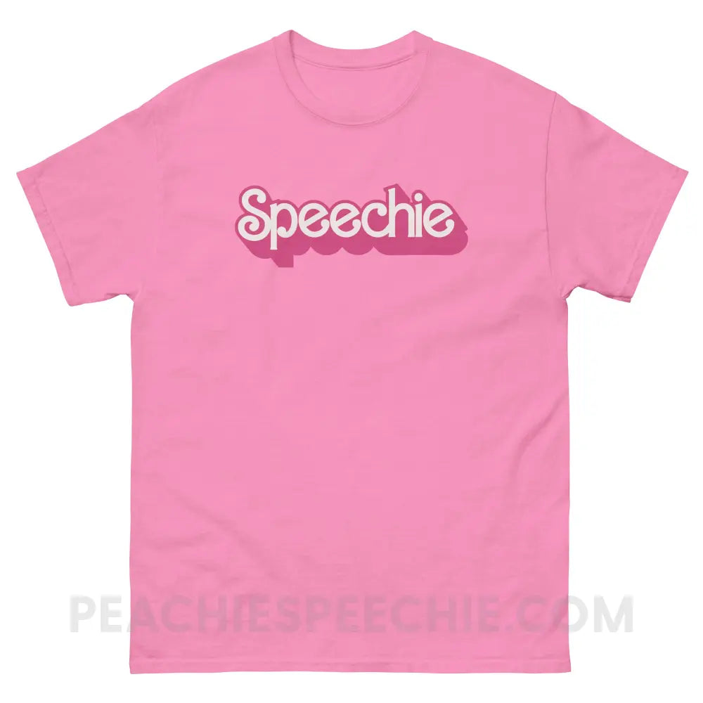 Speechie Doll Basic Tee - Azalea / S - T-Shirt peachiespeechie.com