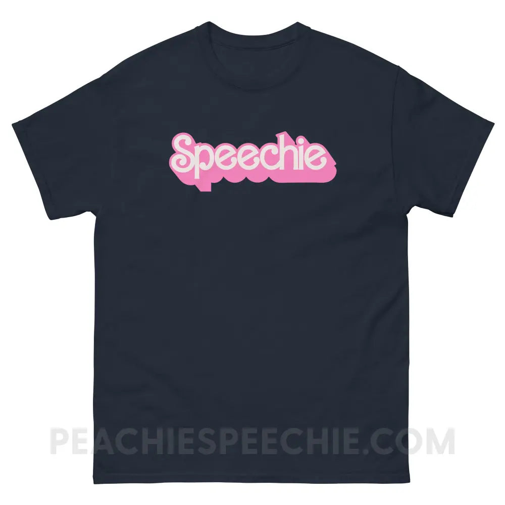 Speechie Doll Basic Tee - Navy / S - T-Shirt peachiespeechie.com