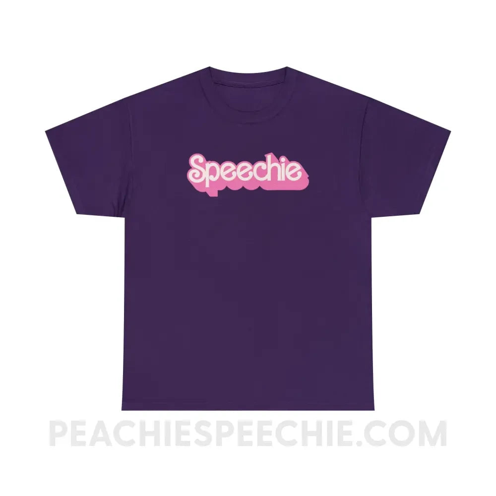 Speechie Doll Basic Tee - Purple / S T - Shirt peachiespeechie.com