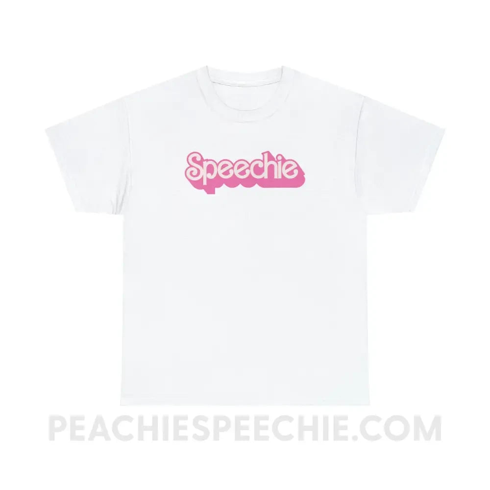 Speechie Doll Basic Tee - White / S T - Shirt peachiespeechie.com