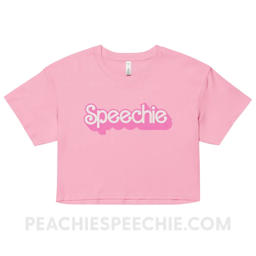 Speechie Doll Boxy Crop - Bubblegum / XS - peachiespeechie.com