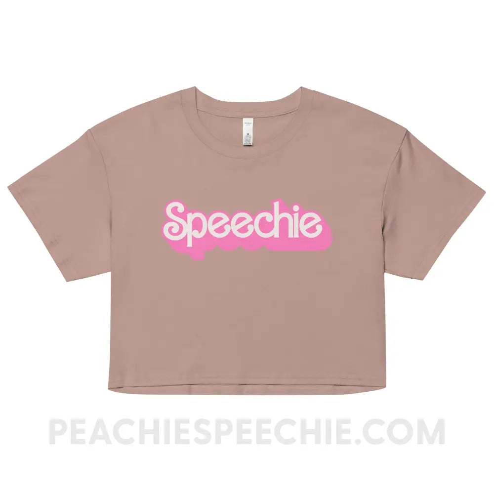 Speechie Doll Boxy Crop - Hazy Pink / XS - peachiespeechie.com