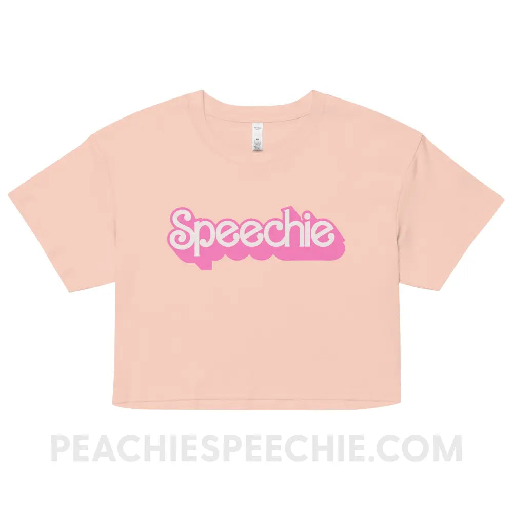 Speechie Doll Boxy Crop - Pale Pink / XS - peachiespeechie.com
