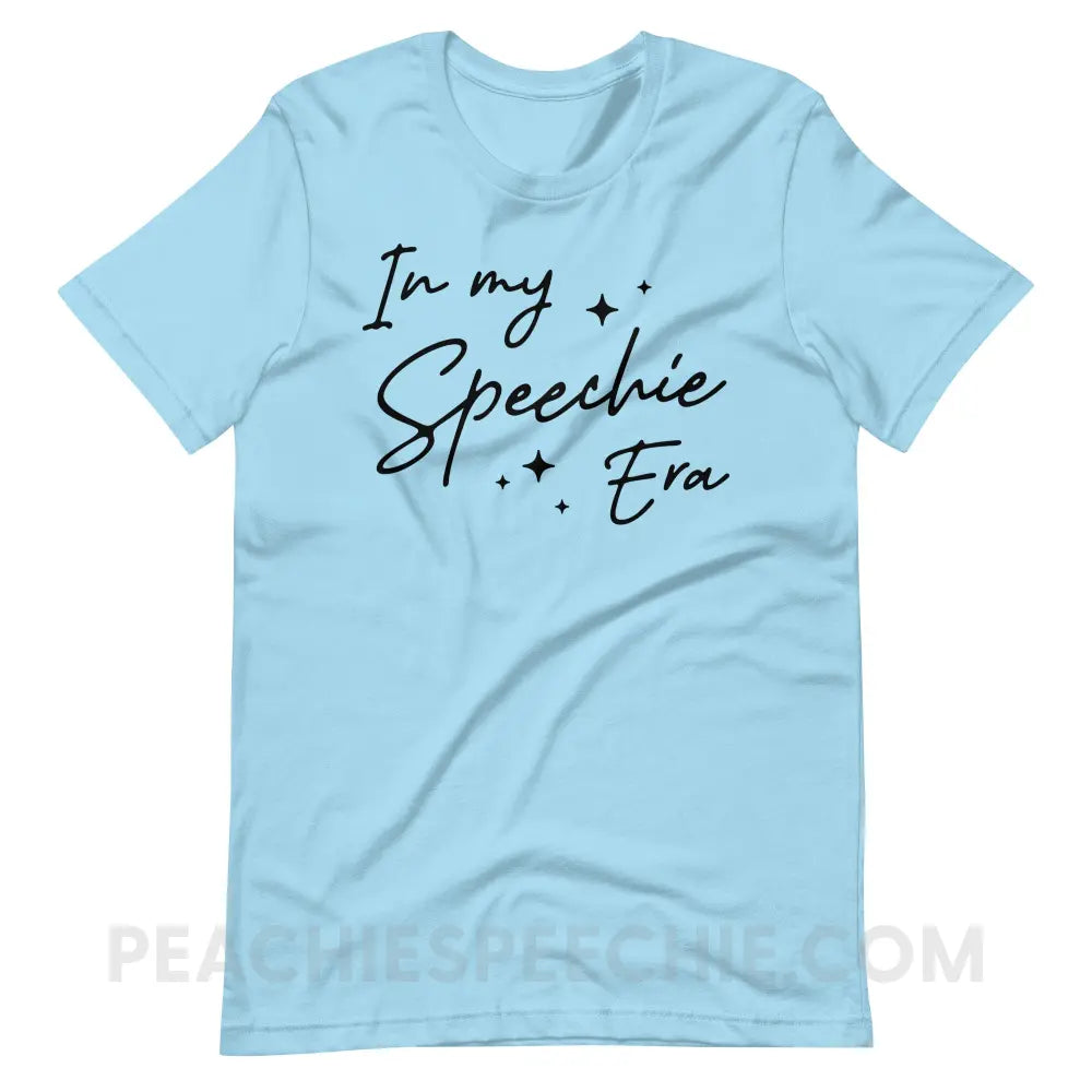 In My Speechie Era Premium Soft Tee - Ocean Blue / S - T-Shirts & Tops peachiespeechie.com