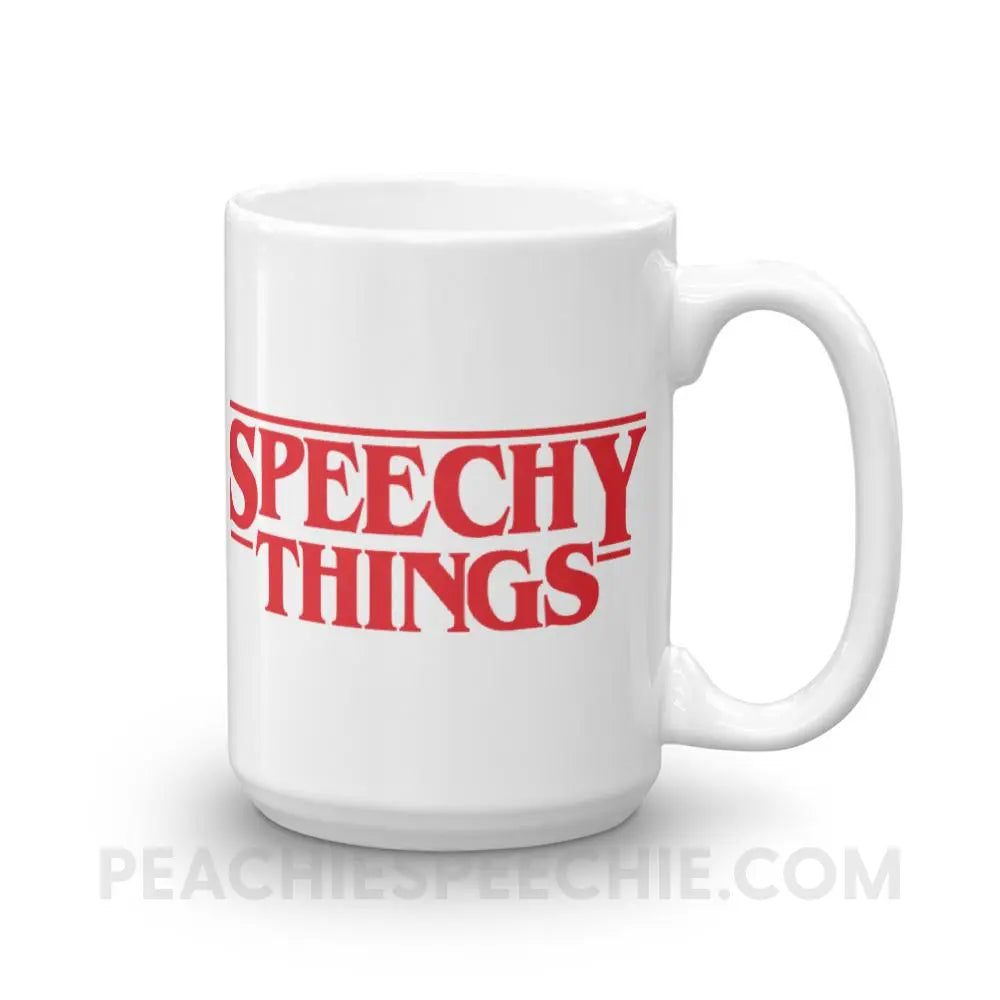 Speechy Things Coffee Mug - 15oz - Mugs peachiespeechie.com