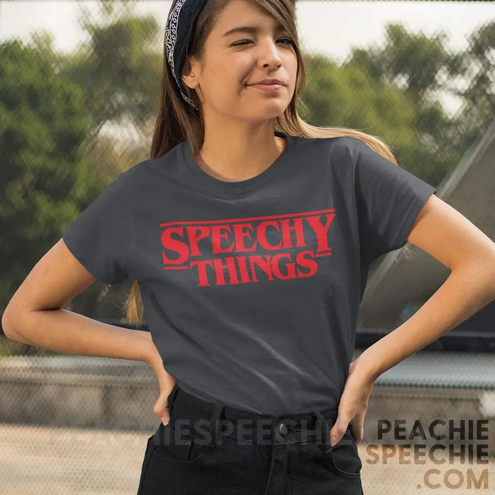 Speechy Things Women’s Trendy Tee - T-Shirts & Tops peachiespeechie.com
