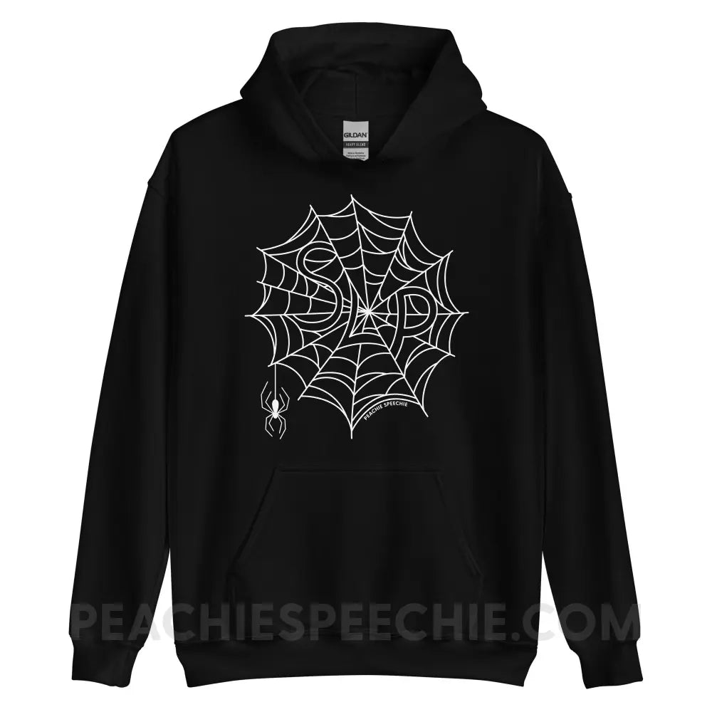 Spider Web SLP Classic Hoodie - Black / M - peachiespeechie.com