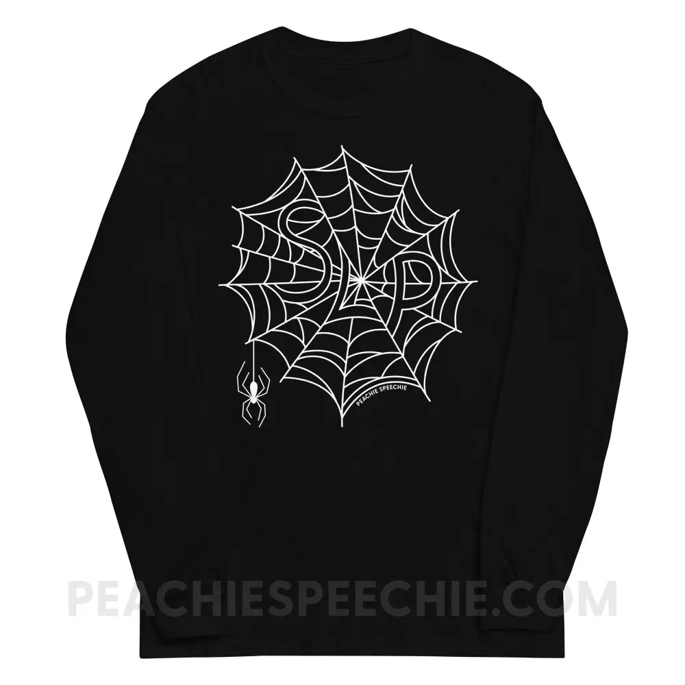Spider Web SLP Long Sleeve Tee - Black / S - peachiespeechie.com