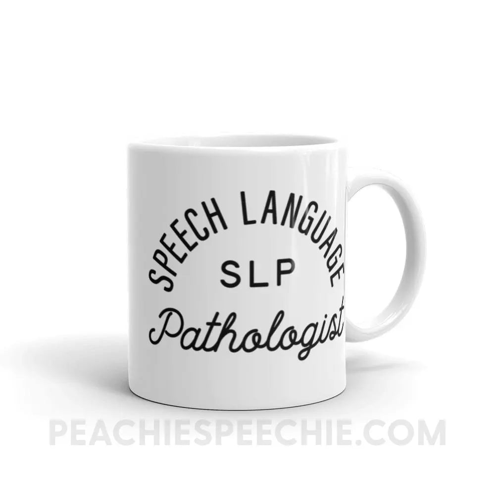 SLP Stamp Coffee Mug - 11oz - Mugs peachiespeechie.com