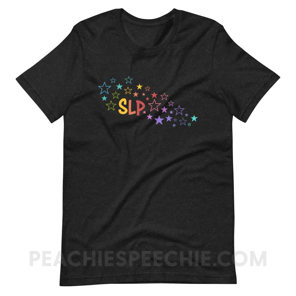 Superstar SLP Premium Soft Tee - Black Heather / XS - T-Shirt peachiespeechie.com