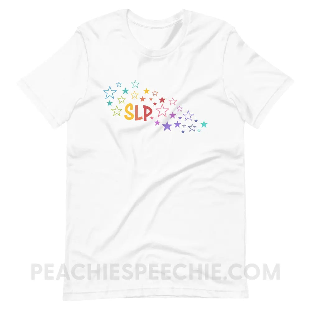 Superstar SLP Premium Soft Tee - White / XS - T-Shirt peachiespeechie.com