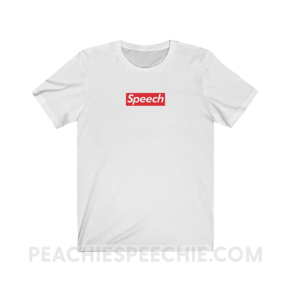 Supreme Speech Premium Soft Tee - T-Shirt peachiespeechie.com