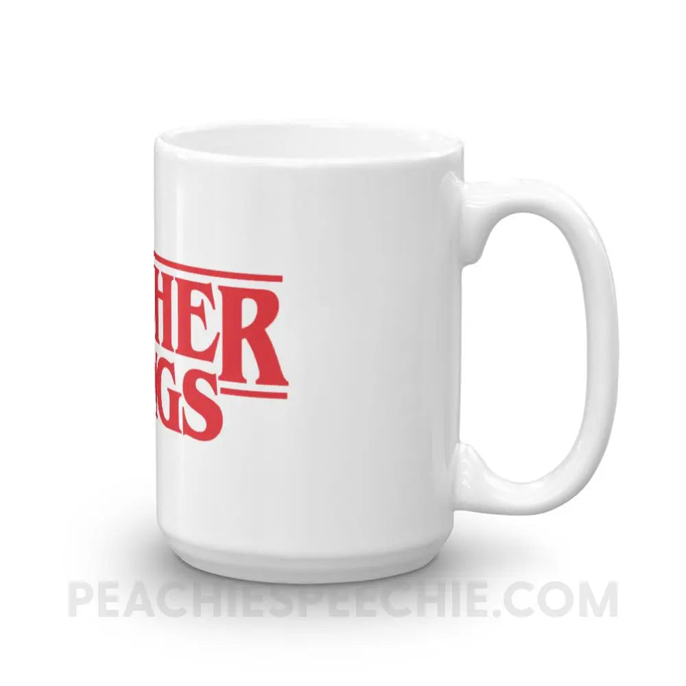 Teacher Things Coffee Mug - 15oz - Mugs peachiespeechie.com