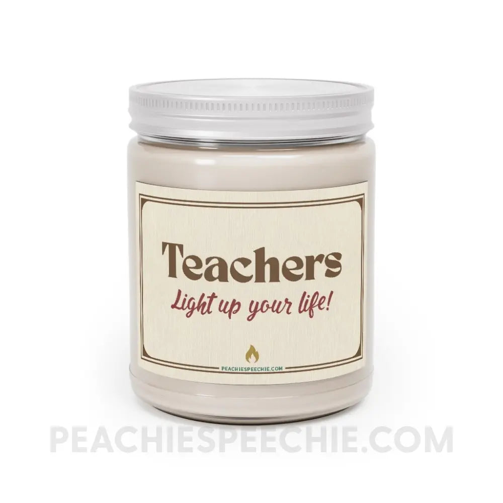 Teachers Light Up Your Life Candle - Comfort Spice - Home Decor peachiespeechie.com